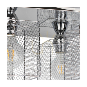 Norman Ceiling Light, 4xE27, Max. 25W, Chrome Metal small 1