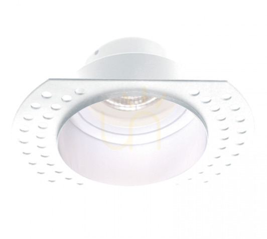 Zambelis S162-W White GU10 IP65 Frameless Recessed Light Fixture