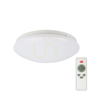 AEG Ceiling Light, 1xLED, 2700K, 20W, White Metal/White Plastic, Ø38 cm small 0