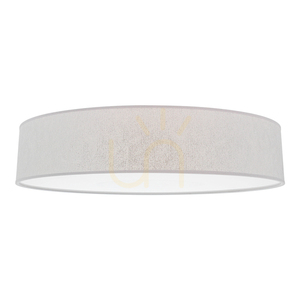 Prata Ceiling Light, 4xE27, Max. 25W, White Metal/Silver Shade, Ø58 cm small 0
