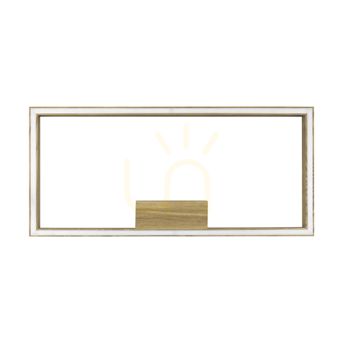 Check Ramme Ceiling Light, 1xLED, 3000K, 34W, Oiled Oak, 83 cm