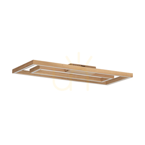 Ramme Ceiling Light, 2xLED, 3000K, 57W, Oiled Oak, 83 cm small 5