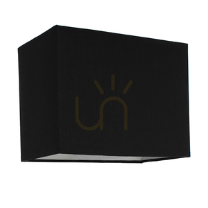 Relax Wall Sconce 1xE27 Max. 25W, Includes 1x LED 4000K 2.5W, Chrome Metal/Black, Lampshade 22.5 cm small 1