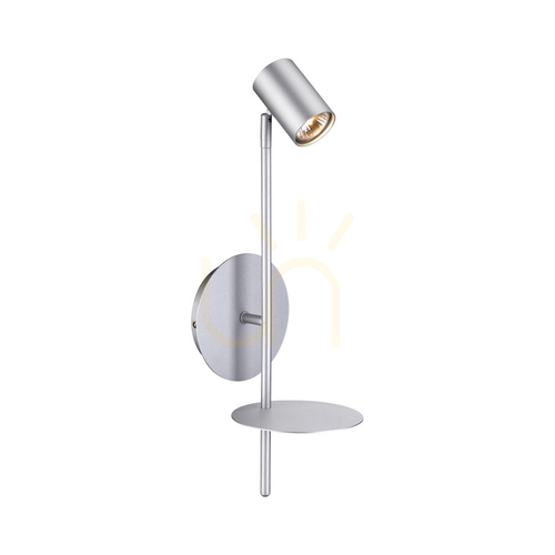 Check Rogna Wall Sconce, 1xGU10, Max. 50W, Chrome Metal, 19.5 cm