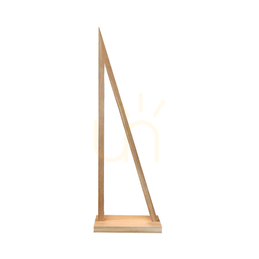 Segel Floor Lamp, 2xLED, 3000K, 32.5W, Oiled Oak/Anthracite, Braided Cable with Touch Dimmer, 47 cm