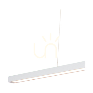 Smal 2xLED 3000K 34.5W Pendant Light, White Beech Wood / Transparent PVC Cable with Touch Dimmer, 110 cm small 1
