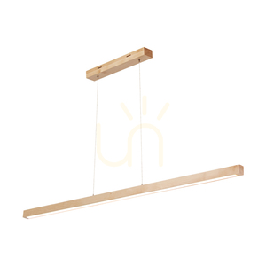 Smal 2xLED 3000K 34.5W Pendant Light, Birch/Transparent PVC Cable with Touch Dimmer, 110 cm small 0