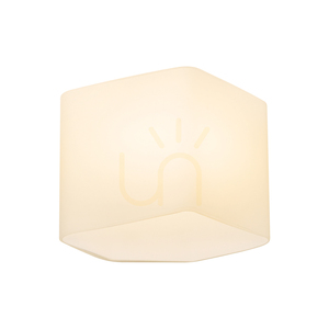 Space Wall Sconce, Includes 1x LED 3000K 6W, White Metal, 17 cm small 0