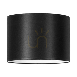Swan Table Lamp, 1xE27, Max. 40W, Black Metal/Black PVC Cable/Black Lampshade, Ø25 cm small 1