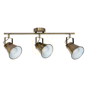 Tekla Ceiling Light, 3xE27, Max. 60W, Metal Patina, 74 cm small 0