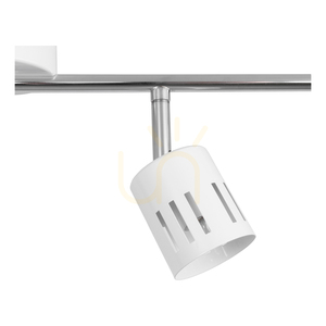 Ulrika Ceiling Light, 4xG9, Max. 28W, Chrome/White Metal, 82 cm small 2
