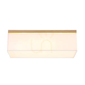 Vertiga Ceiling Light, 4xE27, Max. 25W, Oiled Oak/White, 70 cm Shade small 3