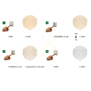Wisconsin Ceiling Light, Includes 1x LED 2700K 30W, Chrome Metal/White Glass Shade, Ø50 cm small 1