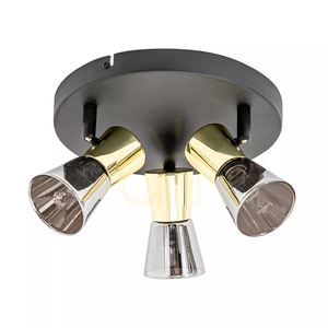 CENTO CK220532-3BG Ceiling Light, Black, 3xG9 small 0