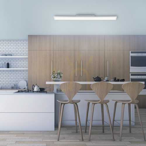 Check Paul Neuhaus FLAT 16537-16-O white LED ceiling panel 100 × 10 cm CCT