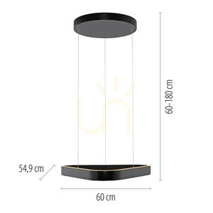 Q-STRETTO 2690-18 Black 2xLED Pendant Light 5 Q-STRETTO 2690-18 Black 2xLED Pendant Light small 5