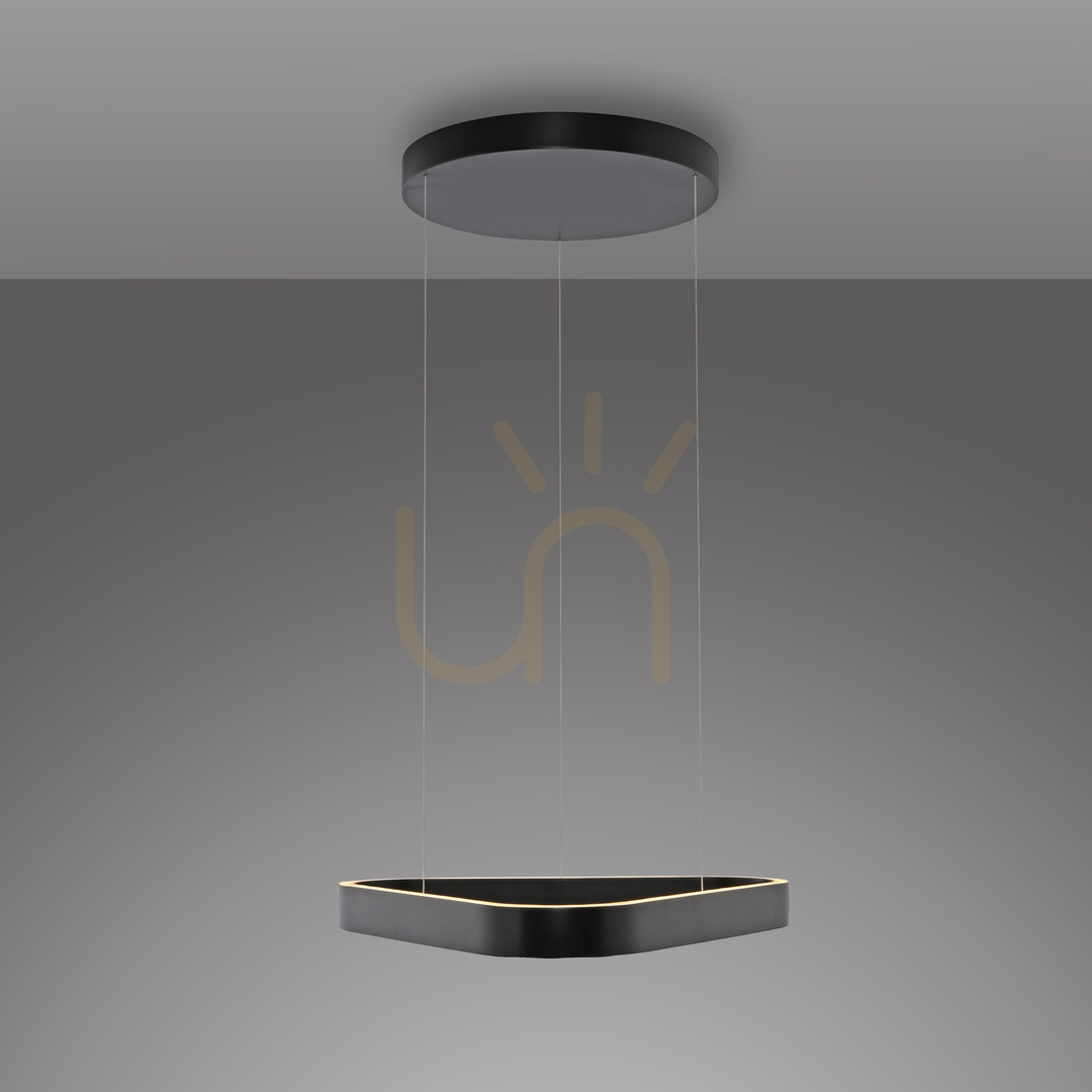 Display Q-STRETTO 2690-18 Black 2xLED Pendant Light Q-STRETTO 2690-18 Black 2xLED Pendant Light