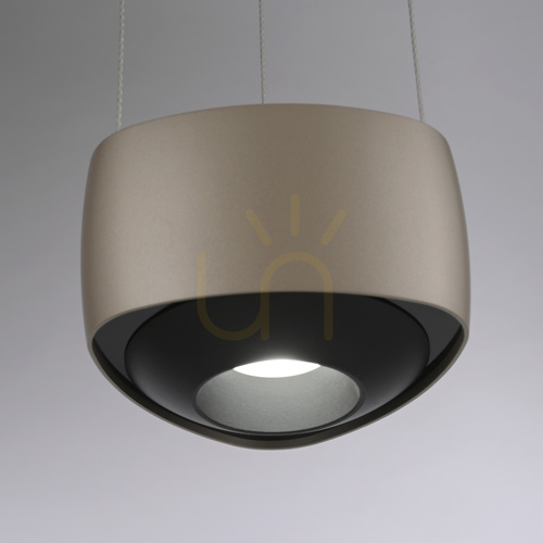 Check Q-STRETTO 2657-97 Brown 2xLED Pendant Light