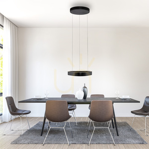 Q-STRETTO 2689-18 Black 2xLED Pendant Light small 13