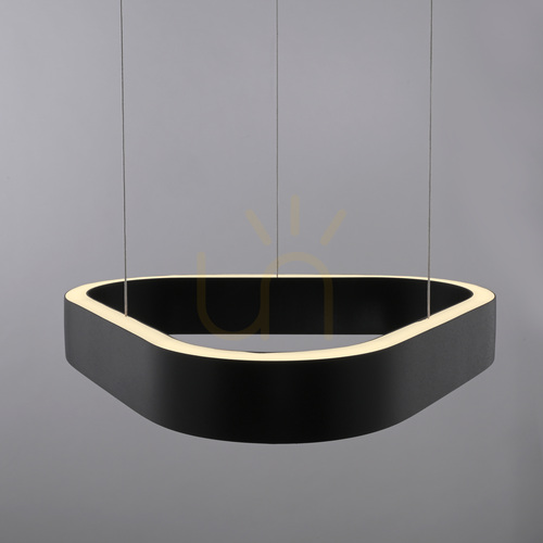 Check Q-STRETTO 2689-18 Black 2xLED Pendant Light