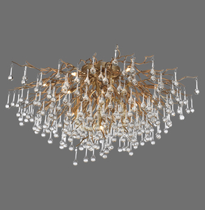 ICICLE 8092-11 Ceiling Light, Brass, 14xG9 1 ICICLE 8092-11 Ceiling Light, Brass, 14xG9 small 1