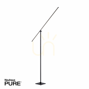 PURE-GRAFO 407-18 Floor Lamp, Black, 1xLED 1 PURE-GRAFO 407-18 Floor Lamp, Black, 1xLED small 1