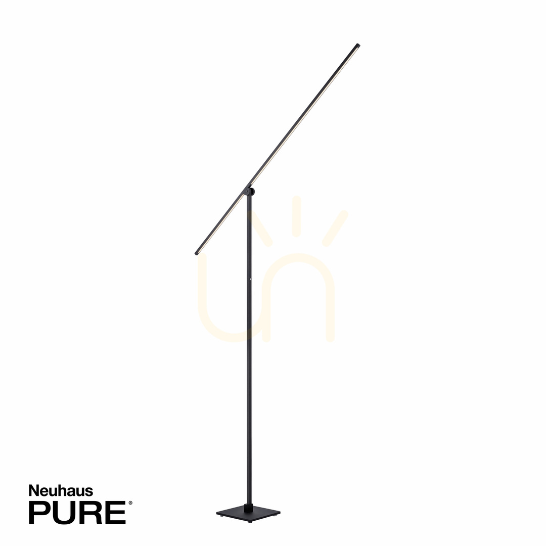 View PURE-GRAFO 407-18 Floor Lamp, Black, 1xLED PURE-GRAFO 407-18 Floor Lamp, Black, 1xLED