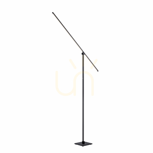 PURE-GRAFO 407-18 Floor Lamp, Black, 1xLED 0 PURE-GRAFO 407-18 Floor Lamp, Black, 1xLED small 0