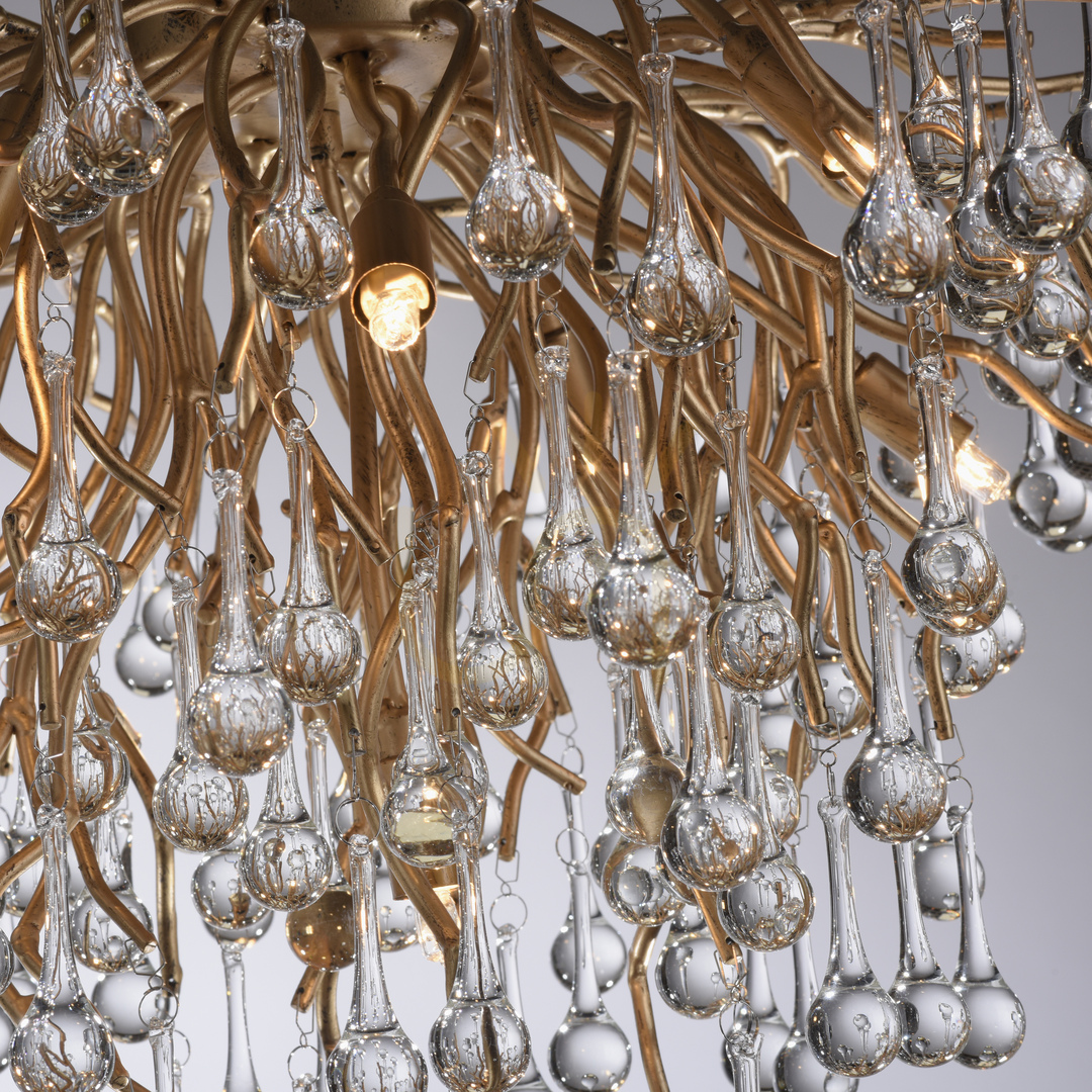 View ICICLE 8091-11 Ceiling Light, Brass, 9xG9 ICICLE 8091-11 Ceiling Light, Brass, 9xG9