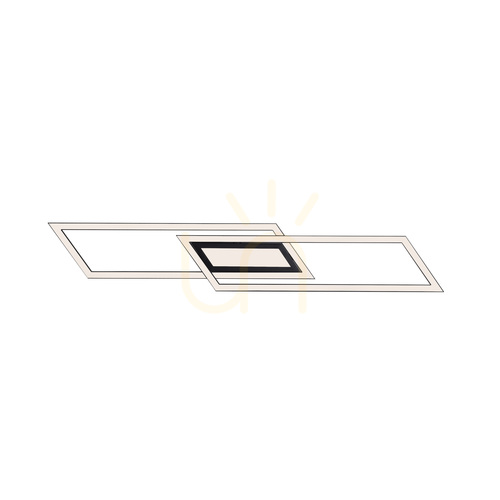Check ASMIN 14694-18 Ceiling Light, Black, 1xLED