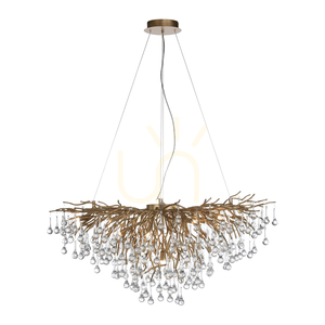 ICICLE 2192-11 Brass Pendant Light, 10xG9 15 ICICLE 2192-11 Brass Pendant Light, 10xG9 small 15