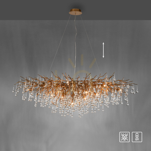 ICICLE 2031-11 Brass Pendant Light, 15xG9 13 ICICLE 2031-11 Brass Pendant Light, 15xG9 small 13