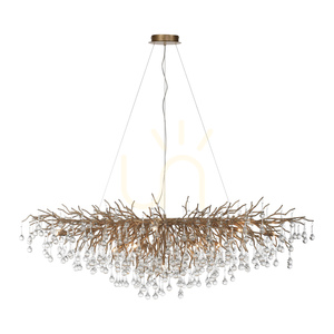 ICICLE 2031-11 Brass Pendant Light, 15xG9 17 ICICLE 2031-11 Brass Pendant Light, 15xG9 small 17