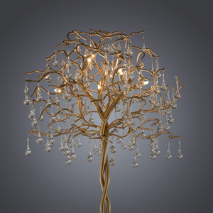 ICICLE 232-11 Brass Floor Lamp, 5xG9 small 9