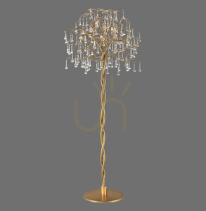 ICICLE 232-11 Brass Floor Lamp, 5xG9 small 0