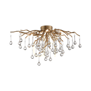ICICLE 8090-11 Ceiling Light, Brass, 4xG9 small 1