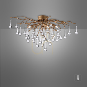ICICLE 8090-11 Ceiling Light, Brass, 4xG9 small 13