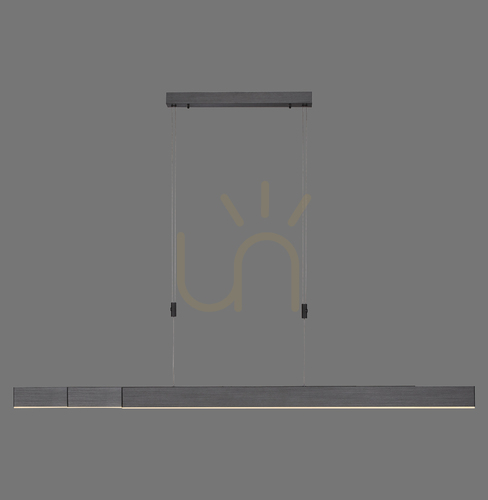 Check PURE-MOTO 2525-15 Gray 3xLED Pendant Light
