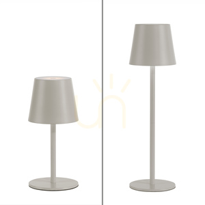 EURIA 19250-40 Table Lamp, Gray, 1xLED small 14