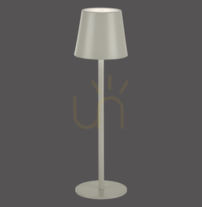 EURIA 19250-40 Table Lamp, Gray, 1xLED small 7