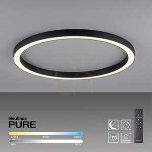 PURE-LINES 6306-13 Anthracite 1xLED Pendant Light small 11