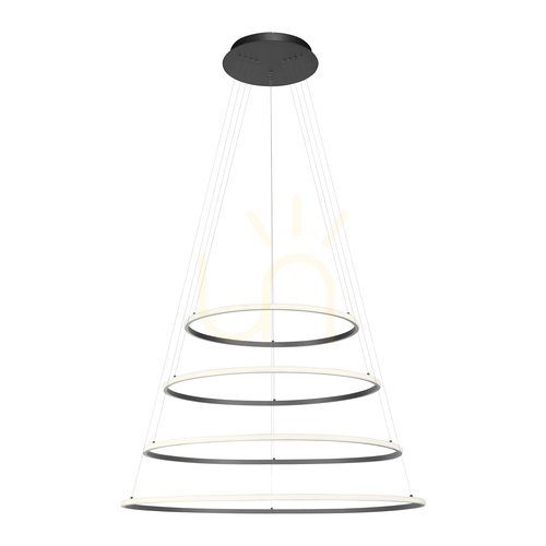 Check TESSARA 2124-13 Anthracite 1xLED Pendant Light