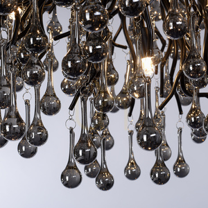 ICICLE 2192-18 Black 10xG9 Pendant Light small 11