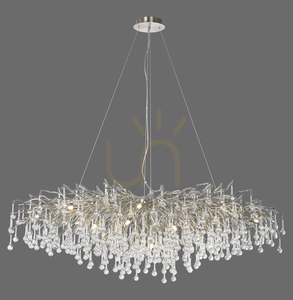 ICICLE 2031-55 Pendant Light, Silver, 15xG9 1 ICICLE 2031-55 Pendant Light, Silver, 15xG9 small 1
