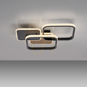 SEVENT 14117-78 Ceiling Light, Wood Finish, 1xLED small 10