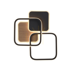 SEVENT 14117-78 Ceiling Light, Wood Finish, 1xLED small 16