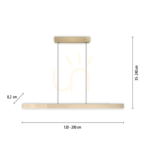PURE-MOTO-RISE 2545-60 Gold 3xLED Pendant Light 8 PURE-MOTO-RISE 2545-60 Gold 3xLED Pendant Light small 8