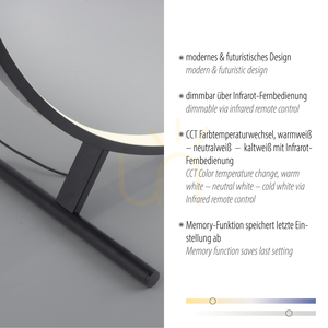 HULA 320-18 Floor Lamp, Black, 1xLED 3 HULA 320-18 Floor Lamp, Black, 1xLED small 3