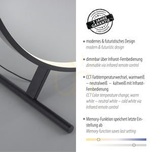 HULA 320-18 Floor Lamp, Black, 1xLED 4 HULA 320-18 Floor Lamp, Black, 1xLED small 4