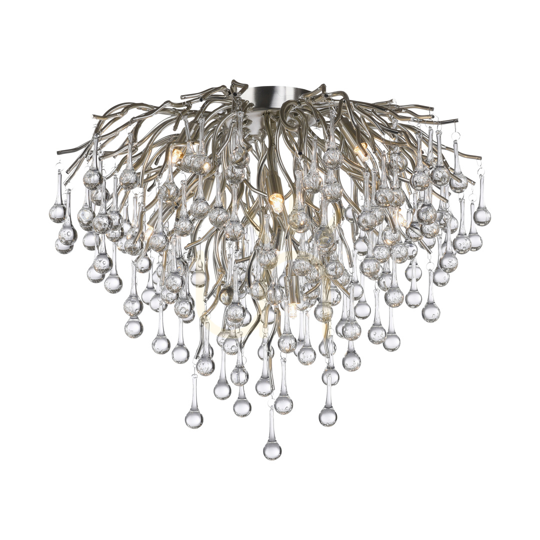 Preview ICICLE 8091-55 Silver Ceiling Light, 9xG9 ICICLE 8091-55 Silver Ceiling Light, 9xG9
